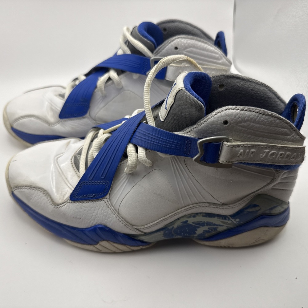 Nike Air Jordan 8.0 Mens Size 8.5 467807-102 Blue/White